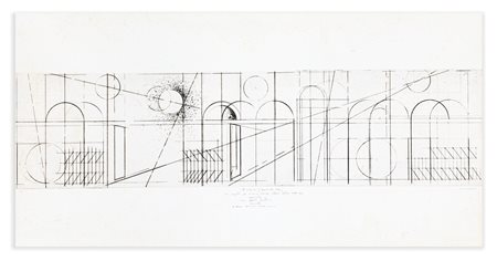 WALTER VALENTINI (1928) - Il cielo di Greenwich 1989