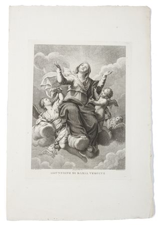EREDI BENEDETTO (1750 - 1812) - Assunzione di Maria Vergine. .