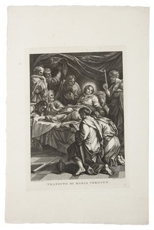 EREDI BENEDETTO (1750 - 1812) - Transito di Maria Vergine. .