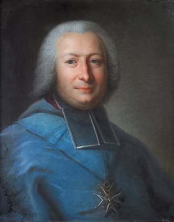 ARTISTA FRANCESE DEL XVIII SECOLO  - Ritratto di prelato.