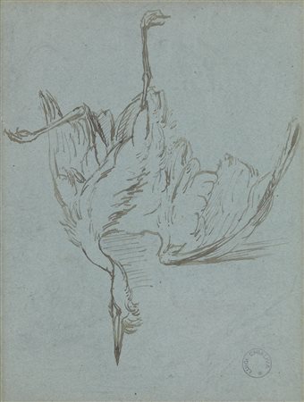 CHIALIVA LUIGI (1842 - 1914) - La cicogna.