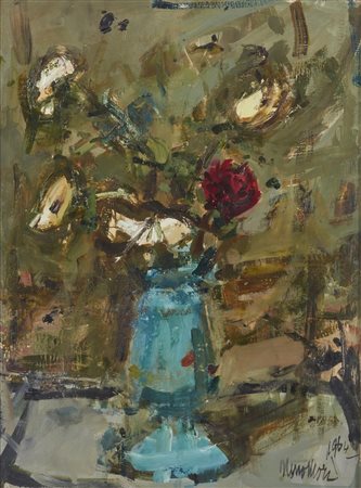 MORI NENO (1899 - 1968) - Natura morta di fiori. .