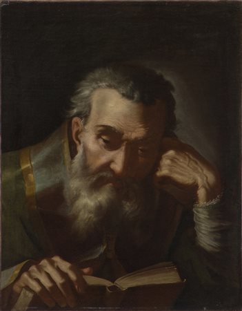 ARTISTA VENETO DEL XVIII SECOLO  - Ritratto di prelato.