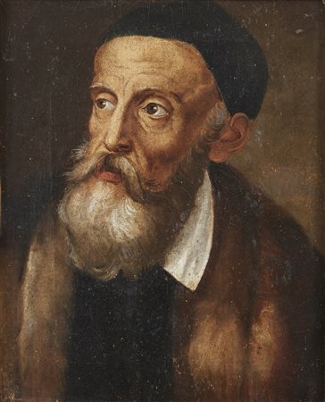 ARTISTA DEL XVIII SECOLO  - Ritratto d'uomo. .