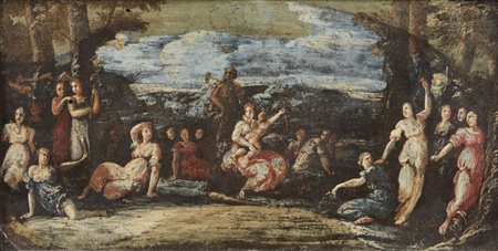 ARTISTA DEL XVIII SECOLO  - Il Parnaso.