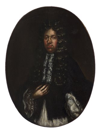 ARTISTA DEL XVII SECOLO  - Ritratto di gentiluomo.