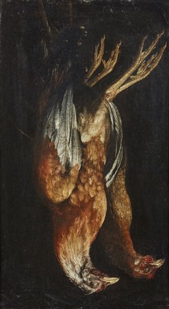 CRIVELLI ANGELO MARIA DETTO IL CRIVELLONE (1650 - 1730) - Attribuito a. Natura morta con cacciagione. .