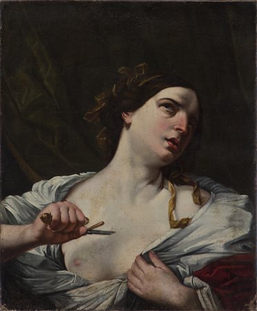 SEMENTI GIOVANNI GIACOMO (1583 - 1640) - Attribuito a. Il suicidio di Lucrezia.