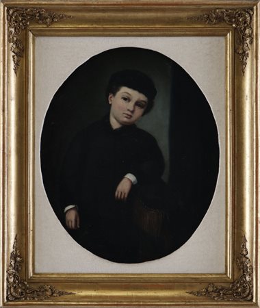 ARTISTA DEL XIX SECOLO  - Ritratto di bambino.