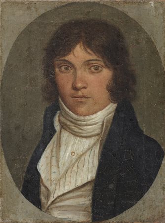 ARTISTA DEL XIX SECOLO  - Ritratto di Angelo Daini. .