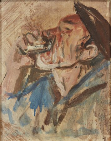 NOVATI MARCO (1895 - 1975) - Bevitore.