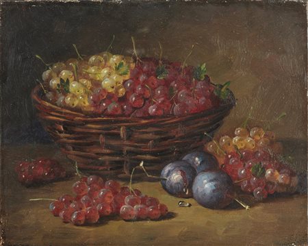 ARTISTA DEL XX SECOLO  - Natura morta di frutta. .