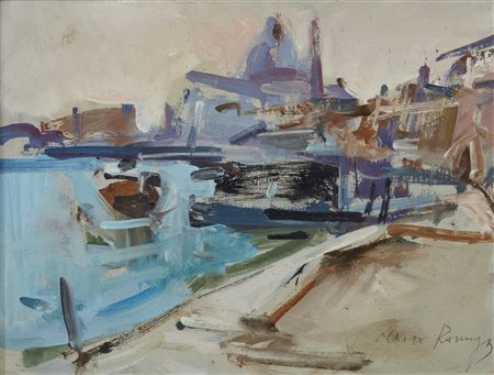 ROMAGNA  MIRO  (1927 - 2006) - Veduta veneziana.