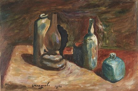 VARAGNOLO  MARIO  (1901 - 1971) - Natura morta. .