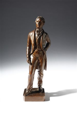 HOPFGARTEN WILHELM (1779 - 1860) - Figura di gentiluomo.