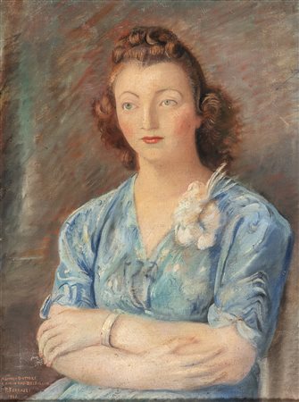 FERRUCCIO FERRAZZI, Ritratto femminile, 1941