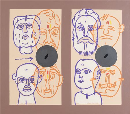 CONCETTO POZZATI, Ortogonalità tutto di testa, 2001