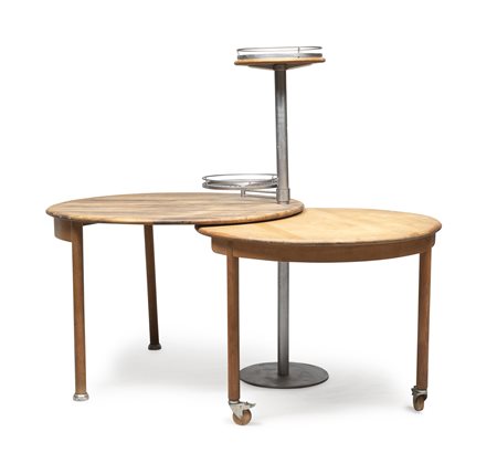 TAVOLO IN CILIEGIO DESIGN OILCOS, ANNI 2000