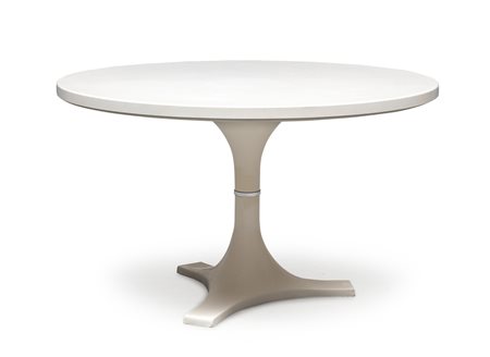 TAVOLO DI IGNAZIO GARDELLA E ANNA CASTELLI FERRIERI PER KARTEL, ANNI '60