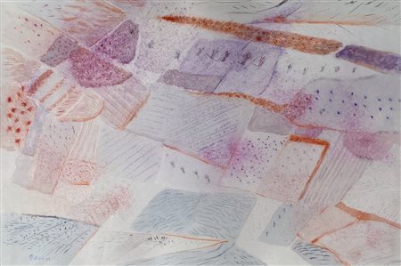 PERICOLI TULLIO Colli del Tronto (Te) 1938 Pianura 2006 Acquarello e matita...