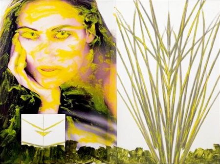 LOCCI BRUNO Savona (Sv) 1937 Usa e getta 2007 Tecnica mista su fotografia...