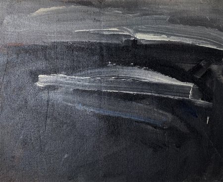 GUENZI COSTANTINO Milano (Mi) 1926 Senza titolo 1965 Olio su tela reintelato...