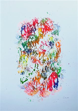 CONTENOTTE BRUNO San Giorgio di Mantova (Mt) 1922 Psicadelia 1969 Tecnica...