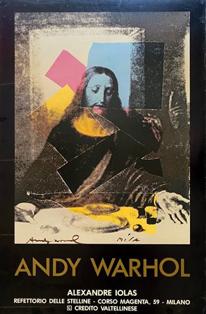 WARHOL ANDY Pittsburg (Stati Uniti) 1928 Il cenacolo 1987 Poster vintage...