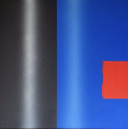 FINZI ENNIO Venezia (Ve) 1931 Senza titolo Olio su tela 30,00x30,00x2,00...