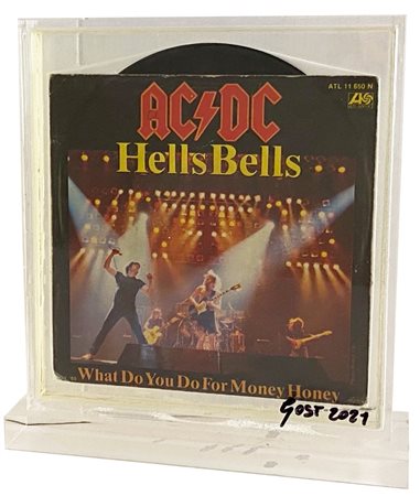 GOST GIORGIO Salsomaggiore (Pr) 1962 AC/DC 2021 Disco 45 inserito in una...