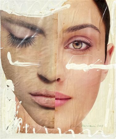 MARIANI ELIO milano (milano) 1943 Senza titolo 2008 Mista e collage su tela...