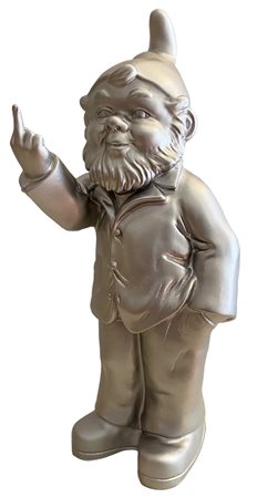 HORL HOTTMAR Neuheim (Germania) 1950 Say Nothing 2006 Scultura in resina...