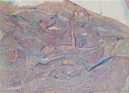 FORGIOLI ATTILIO Salò (Brescia) 1933 Senza titolo Mista su carta 24,50x34,00