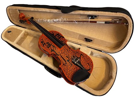 LA2 New York (Stati Uniti) 1967 Fiddle red 2008 Tecnica mista su violino...