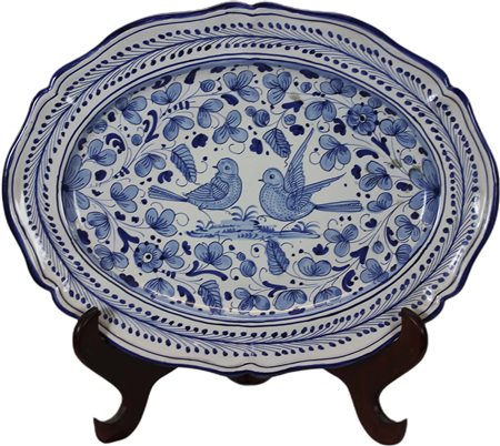 Vassoio in ceramica Deruta