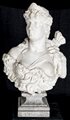 Busto in marmo bianco, primo quarto del XIX secolo raffigurante Maria Anna...
