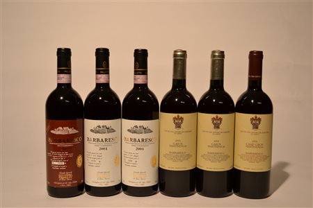 Selezione Barbaresco Riserva 2004Rabajà B. Giacosa - 2 btAsili B. Giacosa - 1...