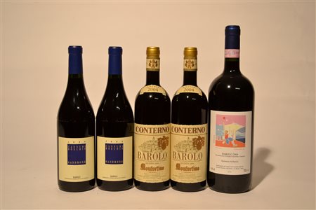 Selezione Barolo Riserva 2004Monfortino G. Conterno - 2 btCannubi Boschis L....