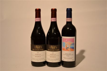 Selezione Barolo Riserva 1997Granbussia A. Conterno - 2 btBrunate R. Voerzio...