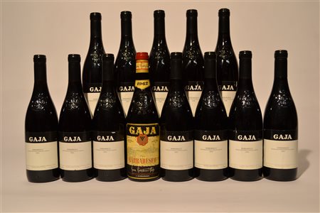 Barbaresco Gaja1996 - 3 bt1995 - 4 bt1993 - 5 bt1962 - 1 bt13 btE