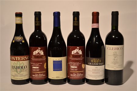 Selezione Barolo Riserva 1990Pajana D. Clerico - 1 btCascina Francia G....