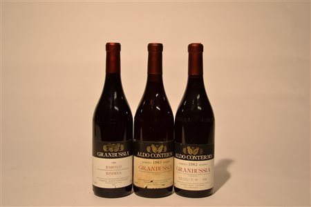 Barolo Granbussia Riserva A. Conterno1989 - 1 bt1985 - 1 bt1982 - 1 bt3...