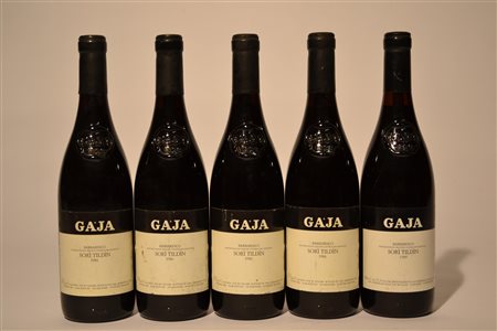 Barbaresco Sorì Tildin Gaja1988 - 1 bt1986 - 4 bt5 btD&nbsp;
