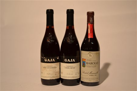 Selezione Piemonte 1982Barbaresco Costa Russi Riserva A. Gaja - 1...