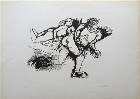 Guttuso Renato - Senza titolo