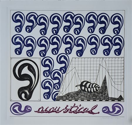 Pozzati Concetto - Acoustical, 1972
