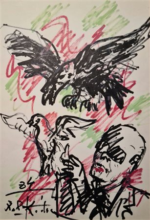 Kodra Ibrahim - Sandro Pertini, 1984