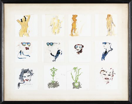 SCHIFANO MARIO (1934 - 1998) - Senza titolo.