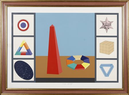 DEL PEZZO LUCIO (n. 1933) - Senza titolo.