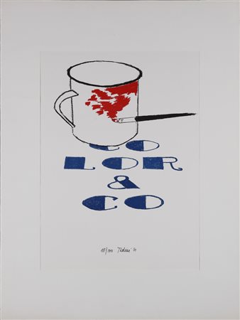 TADINI EMILIO (1927 - 2002) - Senza titolo.